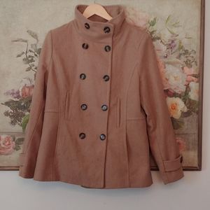 Nordstrom Camel Pea Coat